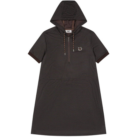 Women's All-Over WAAC Jersey Short Sleeve Hooded Dress