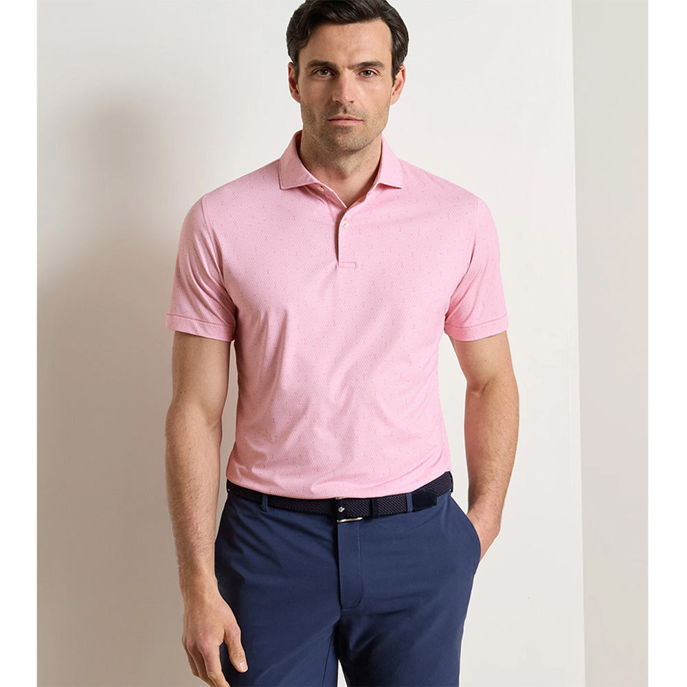 Featherweight Gingham Performance Polo
