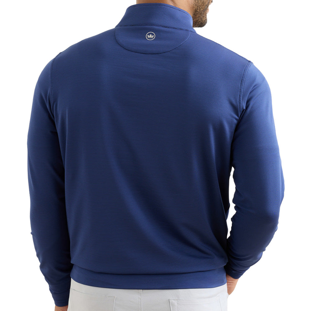 Perth Sugar Stripe Performance 1/4 Zip Pullover