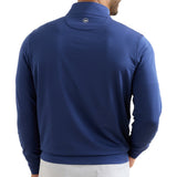 Perth Sugar Stripe Performance 1/4 Zip Pullover