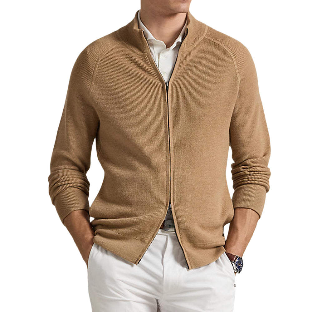 Performance Hybrid Full-Zip Sweater