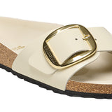Women's Madrid Big Buckle Natural Leather Patent Shoes