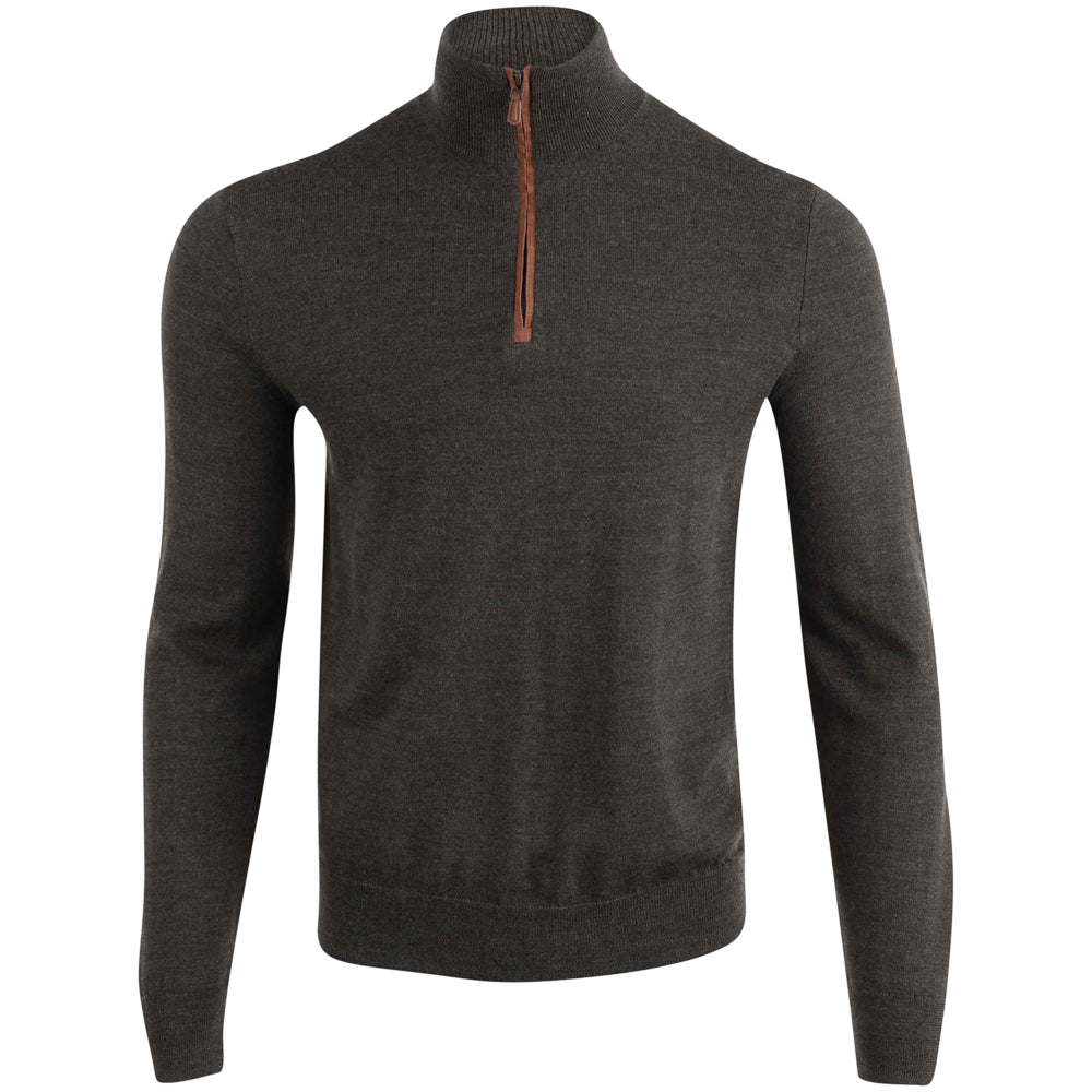Wool 1/4 Zip Sweater