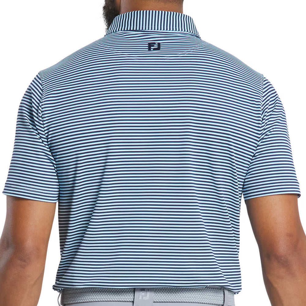 Multi-Stripe Pique Athletic Fit Polo