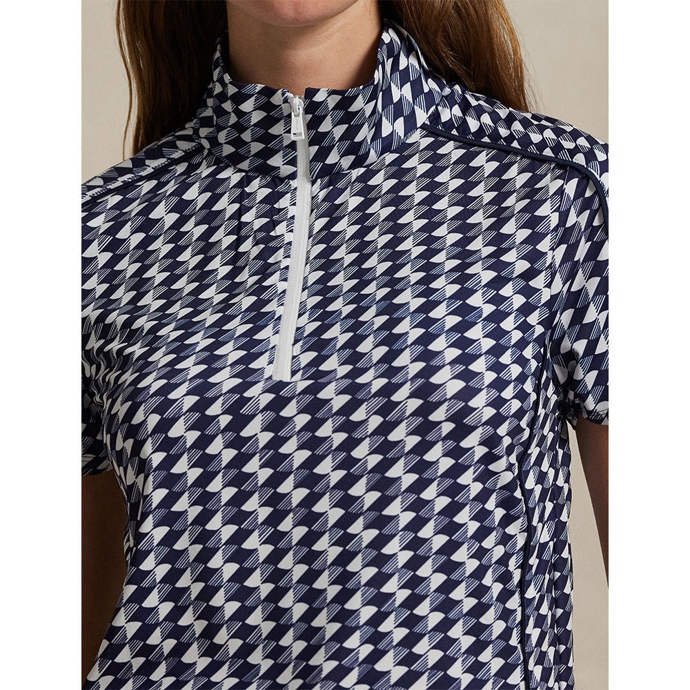 Women's Graphic Stretch Jersey 1/4 Zip Shirt - Fairway Styles