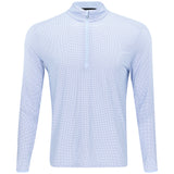 Lightweight Airflow Peached Knit 1/4 Zip Pullover