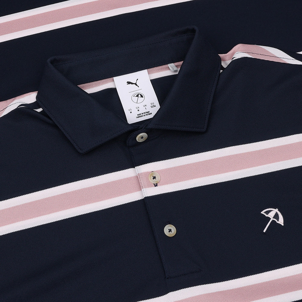 PUMA x Arnold Palmer Pique Stripe Polo