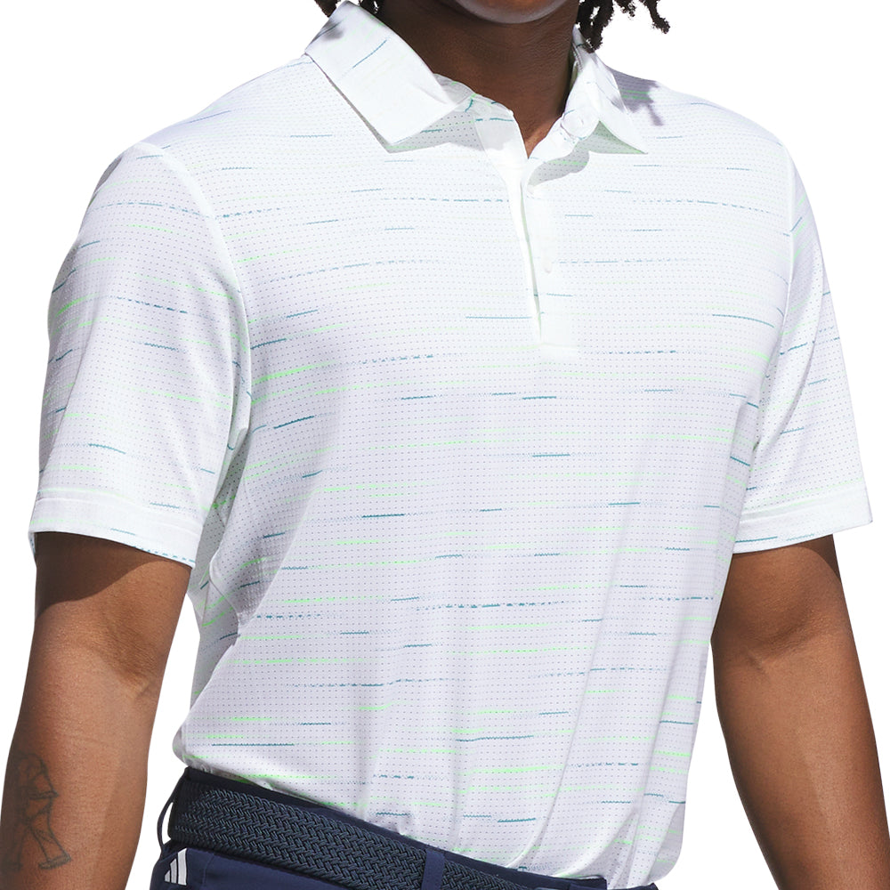 Ultimate365 Mesh Glimmer Print Polo