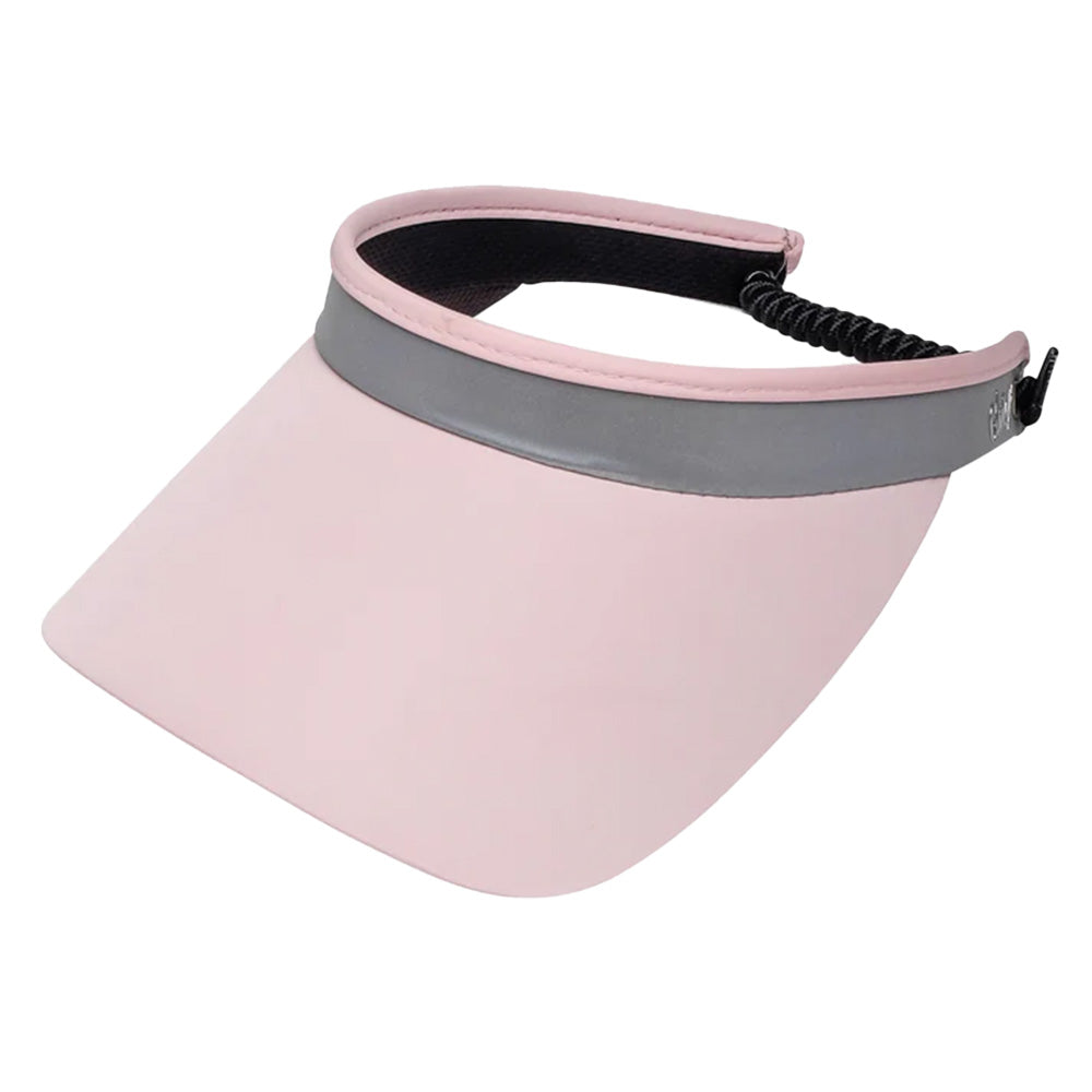 Women's Print Visor With Adjustable Coil