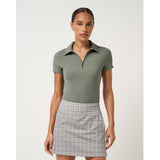 Women's Moveknit Private Lesson 1/4 Zip Polo