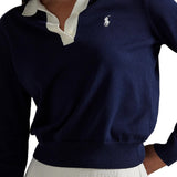 Women's Performance Polo - Collar Sweater - Fairway Styles