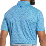Allover Floral Lisle Polo