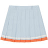 Women's Color Tipping Pleats Skort