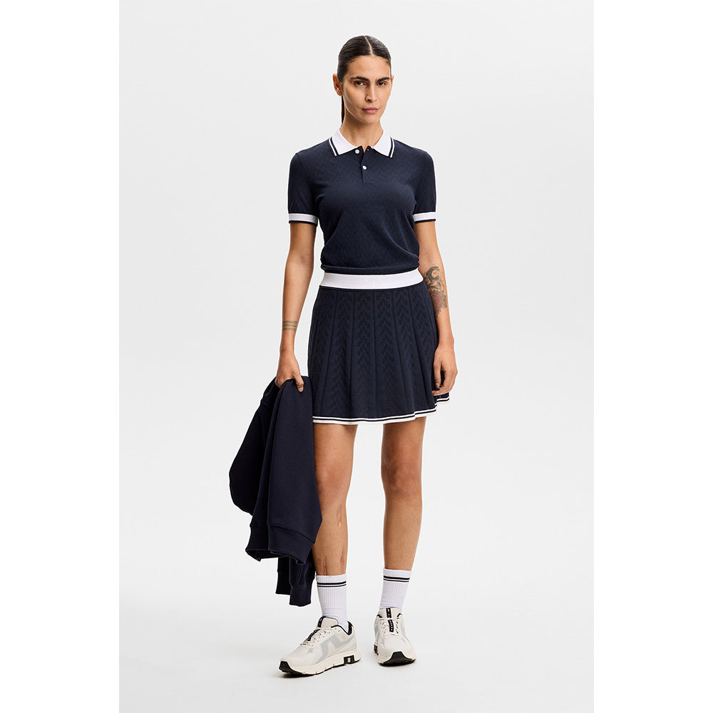 Women's Polly Pointelle Polo