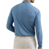 Featherweight Stripe Long Sleeve Polo