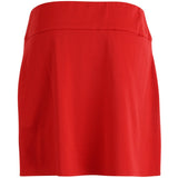 Women's Solid Layered Skort