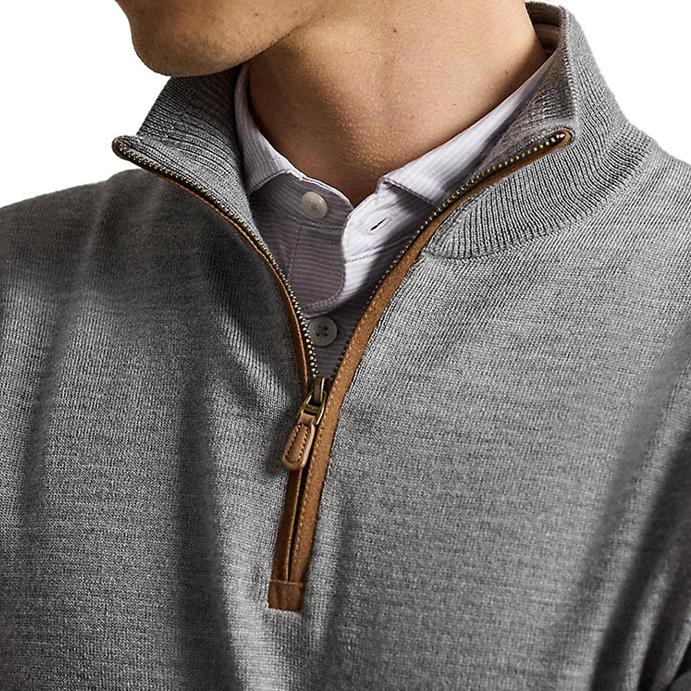 Wool 1/4 Zip Sweater