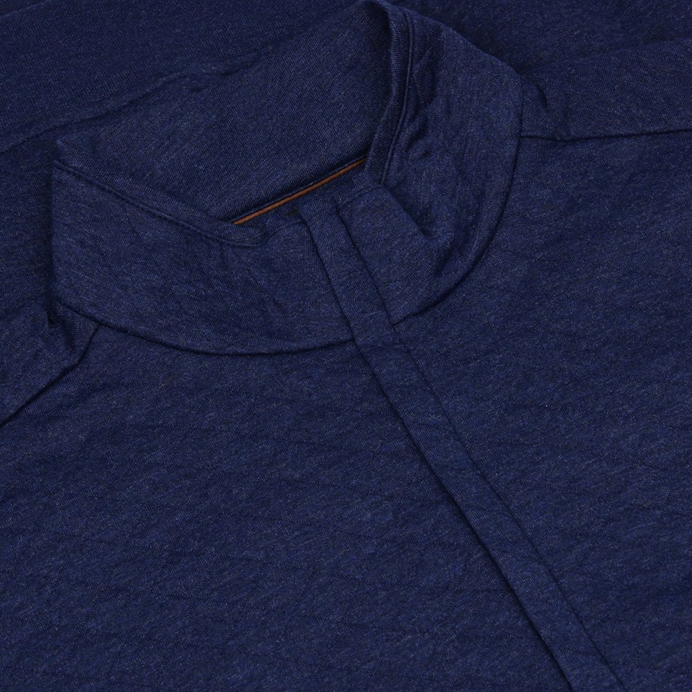 Quilted Double Knit 1/4 Zip Pullover