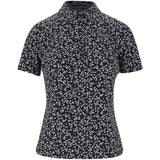Women's Ditsy Floral Silky Tech Nylon Polo - Fairway Styles