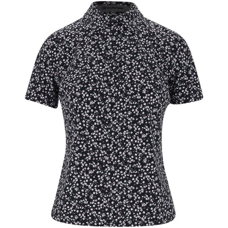 Women's Ditsy Floral Silky Tech Nylon Polo - Fairway Styles