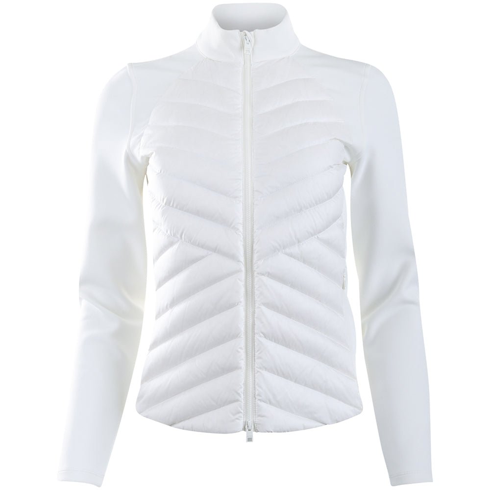 Women's V-Down Quilted Hybrid Jacket