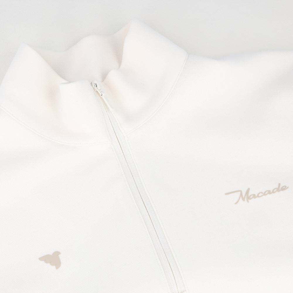 Women's Zoe Ivory Flex 1/4 Zip Sweater