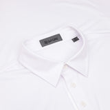 Melange Ice Nylon Long Sleeve Polo