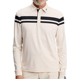 Kenny Stripe Long Sleeve Polo