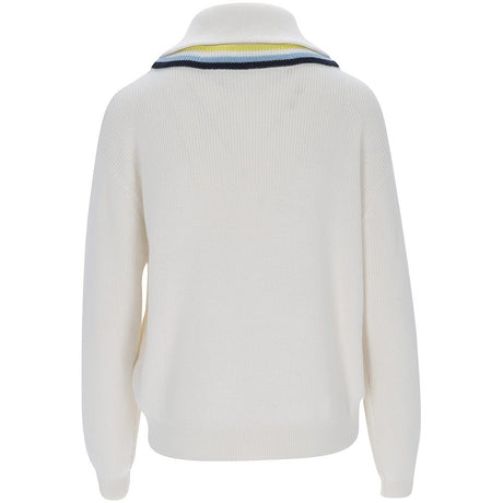 Women's 1/4 Zip Cricket Sweater - Fairway Styles