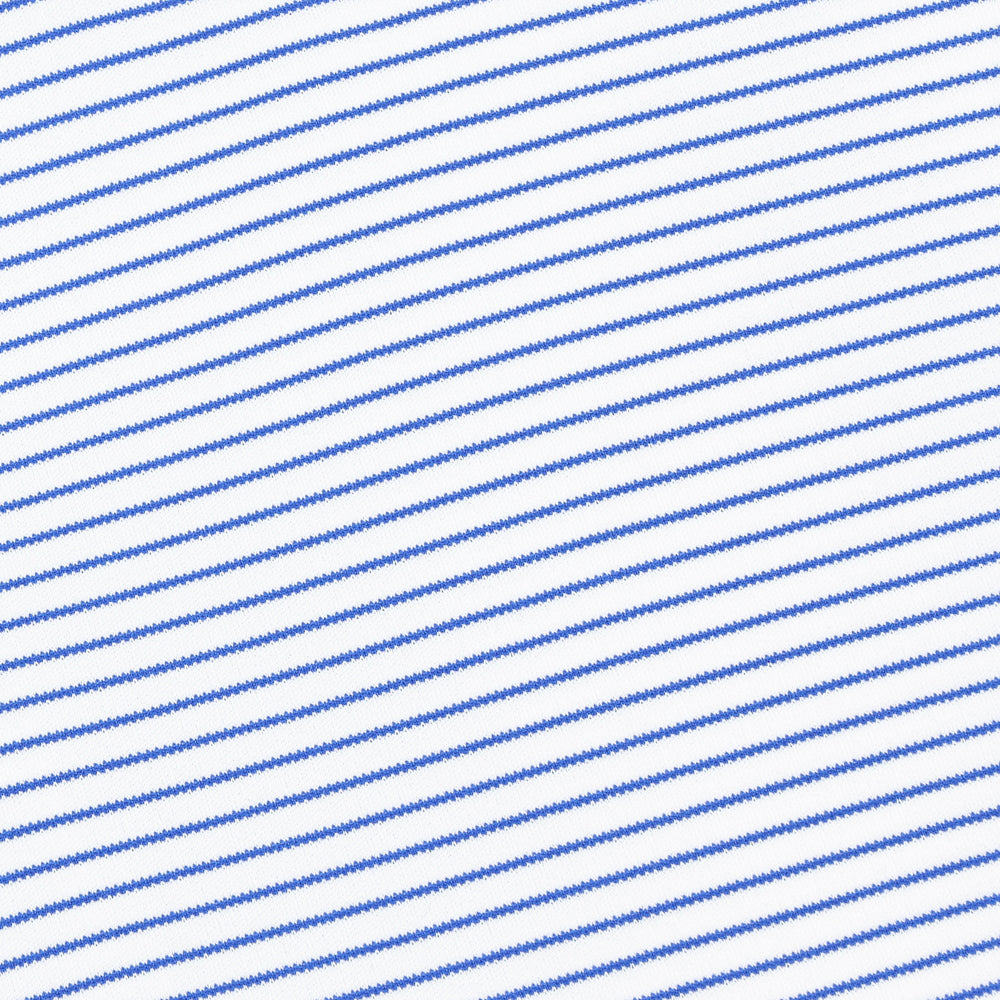 Featherweight Long Sleeve Stripe Polo