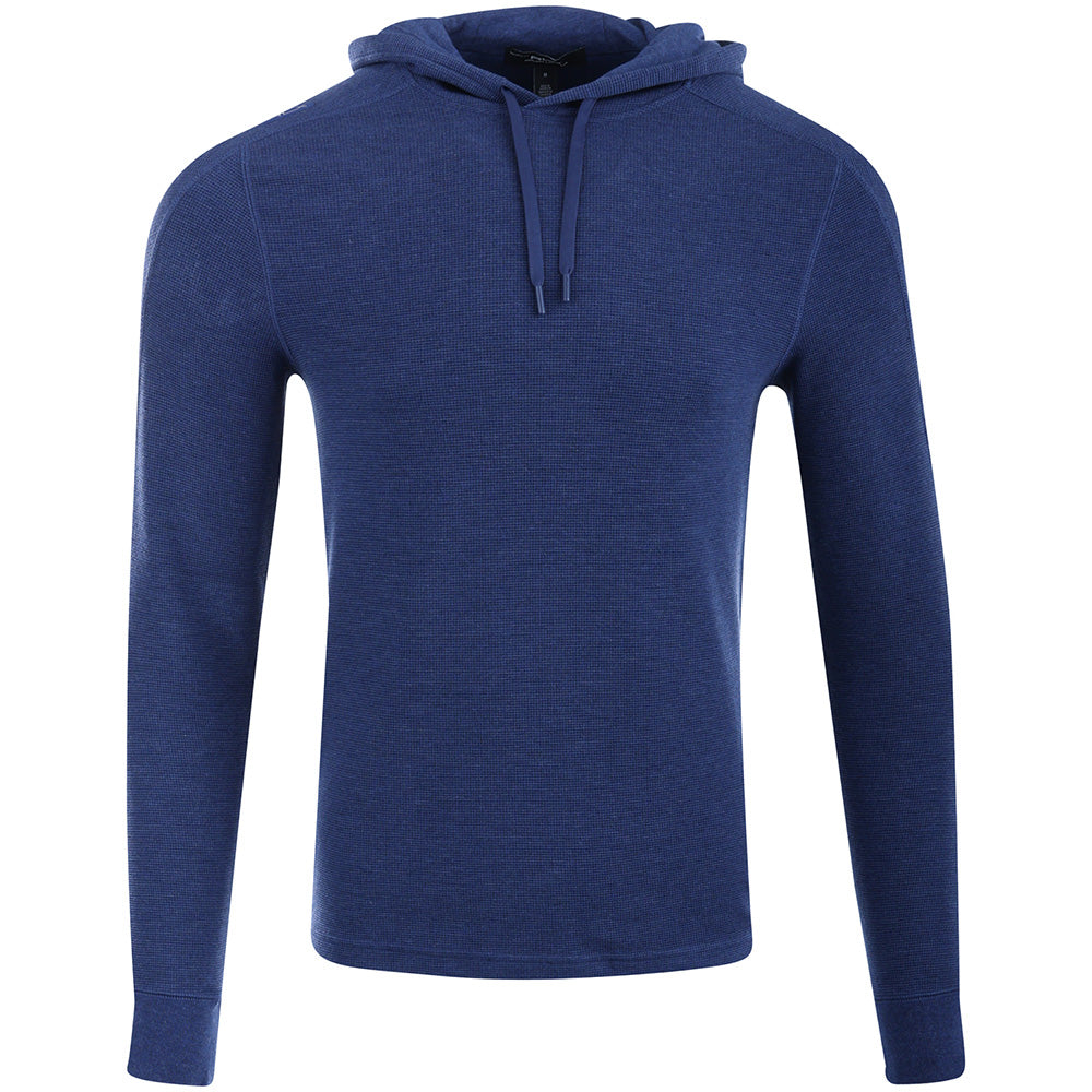 Performance Waffle-Knit Hoodie