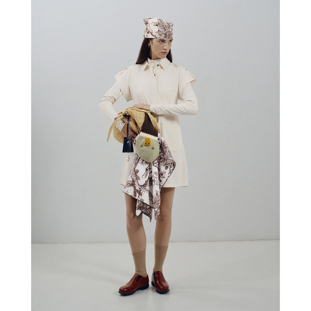 Women's Sleeve Rolled Dress