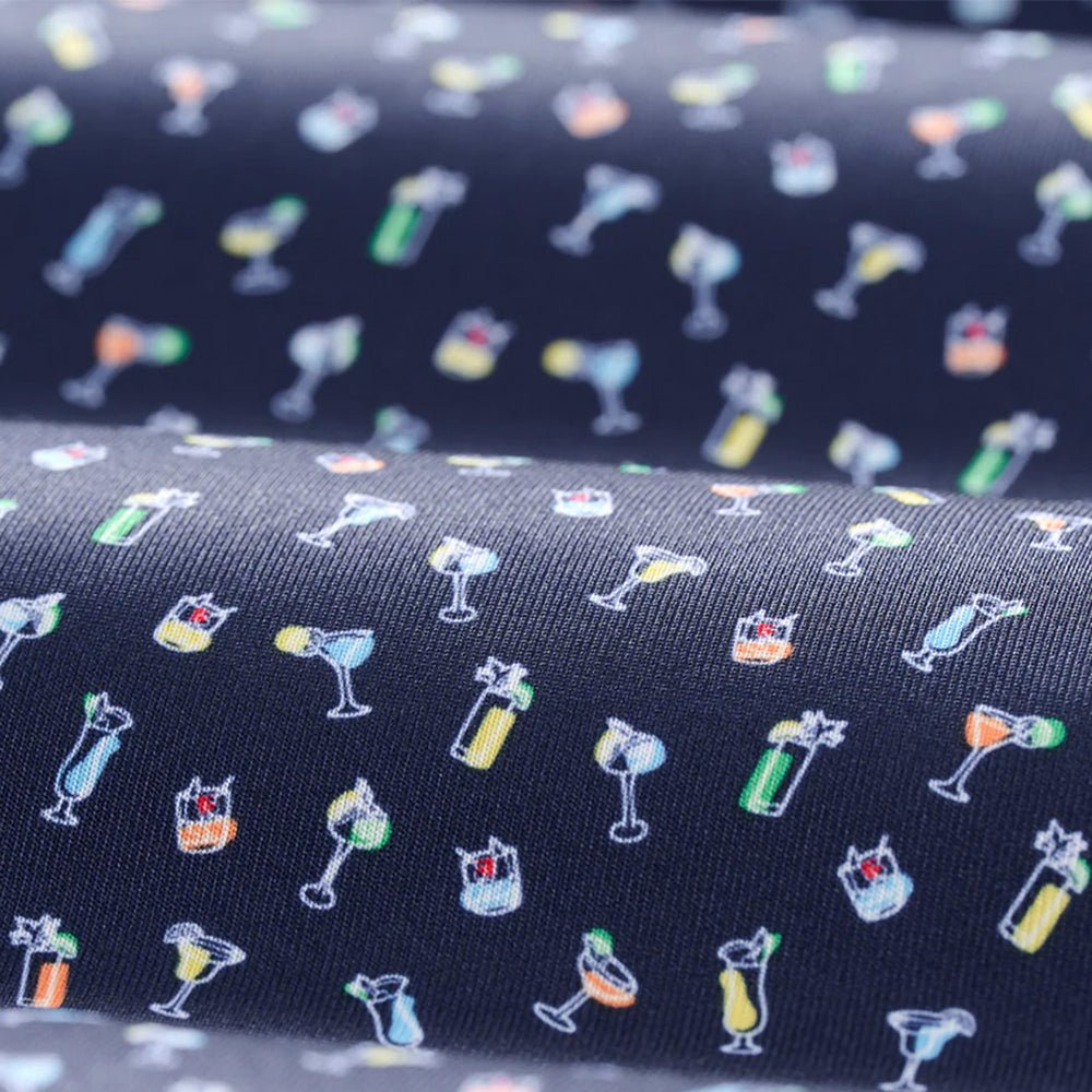 Performance Jersey Polo - Pop Tails Print