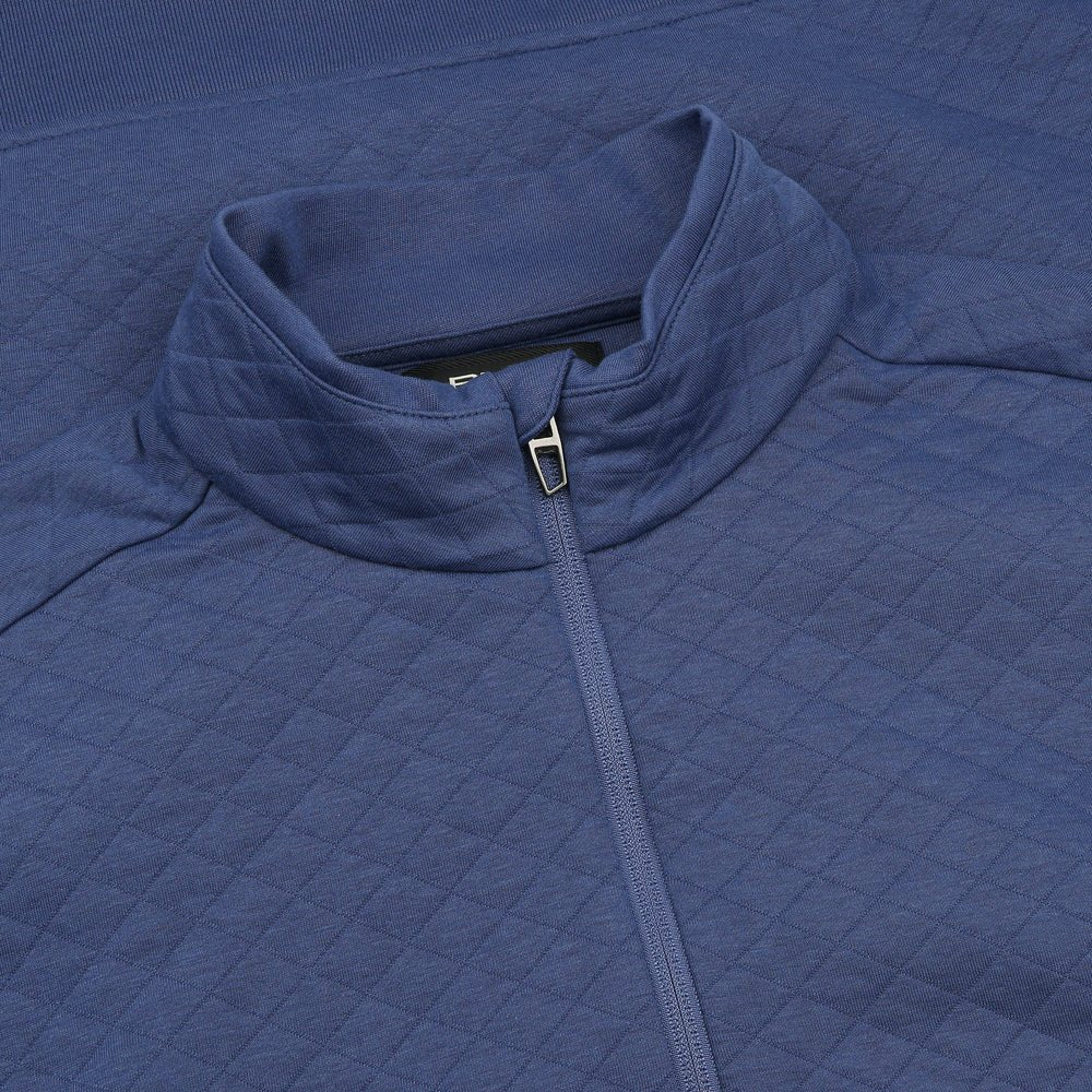 RLX Ralph Lauren Men's Quilted Double-Knit 1/4 Zip Pullover