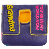Happy Grilmore Small CS Mallet Putter Cover - Grandma - Fairway Styles