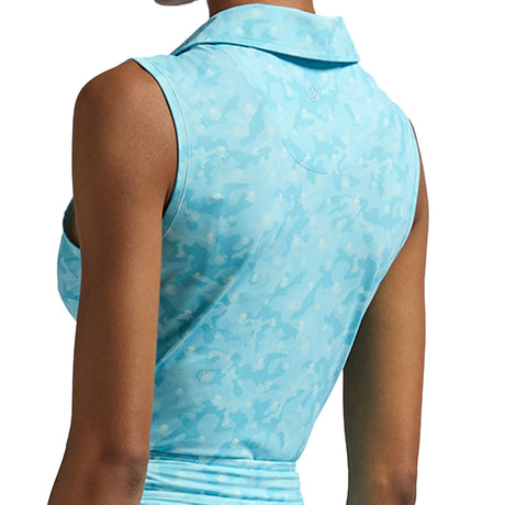 Women's Icon Camo Silky Tech Nylon Sleeveless Polo
