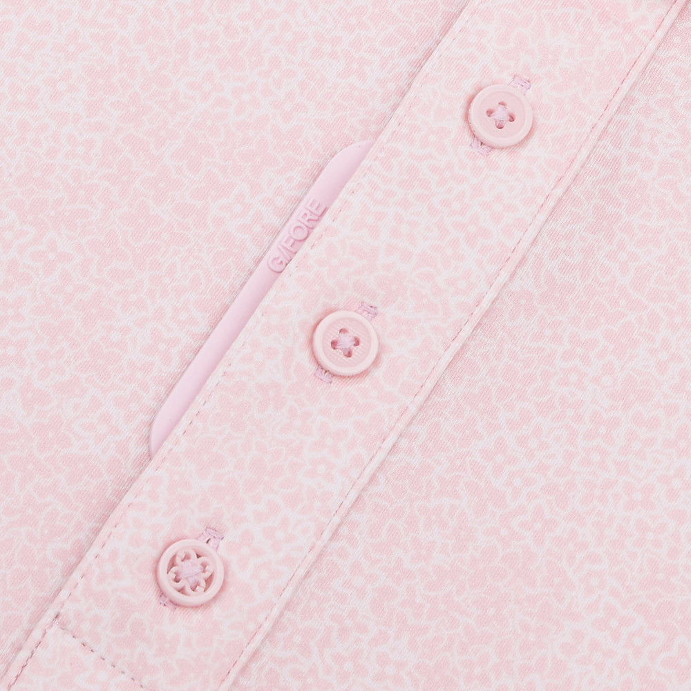 Hydrangea Tech Jersey Polo