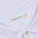 Featherweight Stripe Long Sleeve Polo