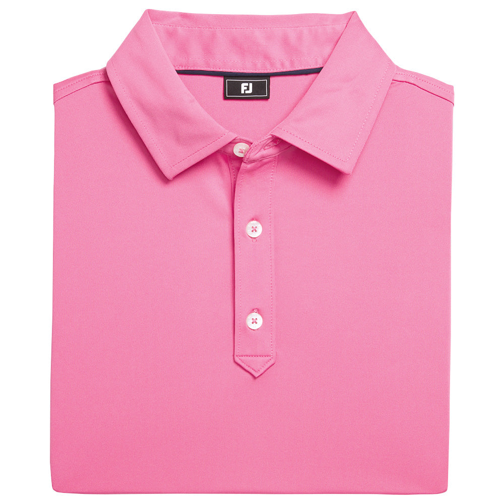 ProDry Performance Solid Lisle Set on Placket Polo
