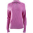 Women's Washable Cashmere 1/2 Zip Sweater - Petal Purple
