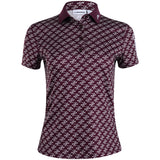 Women's Tour Tech Print Polo