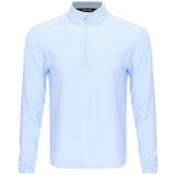 Lightweight Airflow Peached Knit 1/4 Zip Pullover