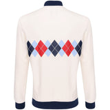 Originals Argyle Printed 1/4 Zip Blade Collar Pullover