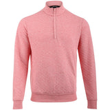 Quilted Double Knit 1/2 Zip Pullover - Fairway Styles