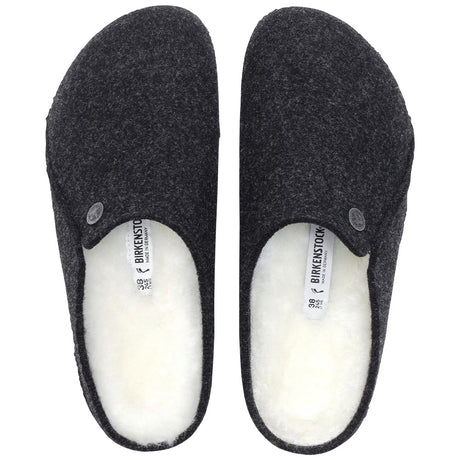 Women's Zermatt Shearling Sandals - Wool Felt - Fairway Styles