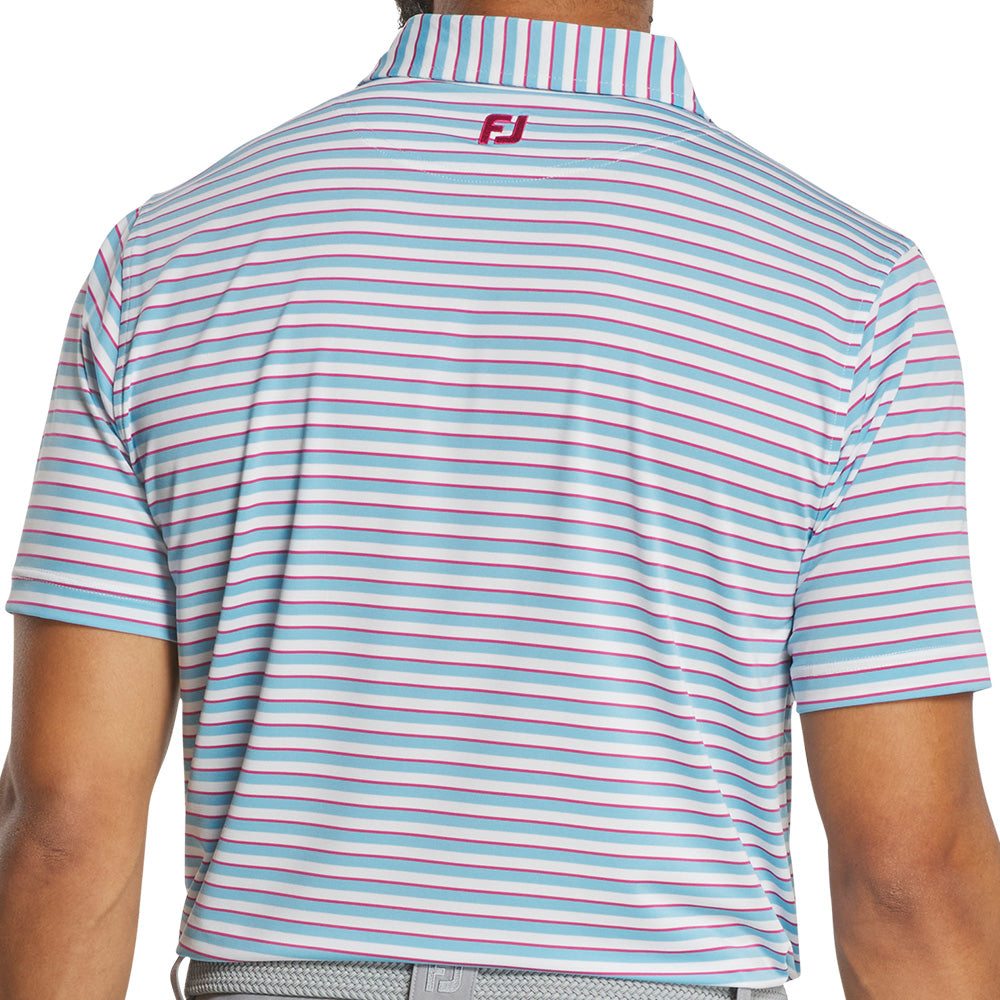 Monterey Lisle Tie Stripe Polo