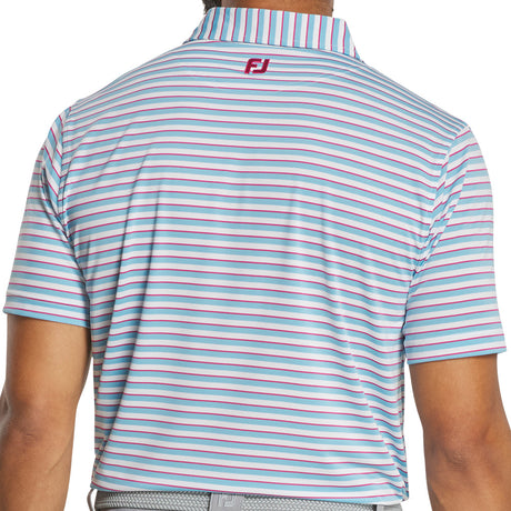Monterey Lisle Tie Stripe Polo