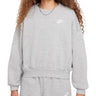 Girls' Club Fleece Boxy Crewneck Sweater