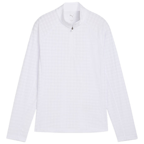 Women's Houndstooth 1/4 Zip Pullover