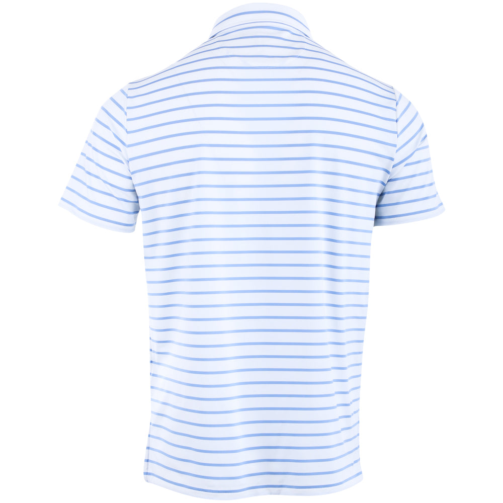 Lightweight Airflow Center Stripe Polo